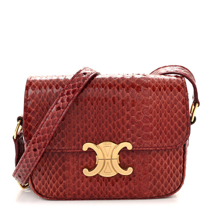 Celine Watersnake Teen Triomphe Ruby 1 of 11
