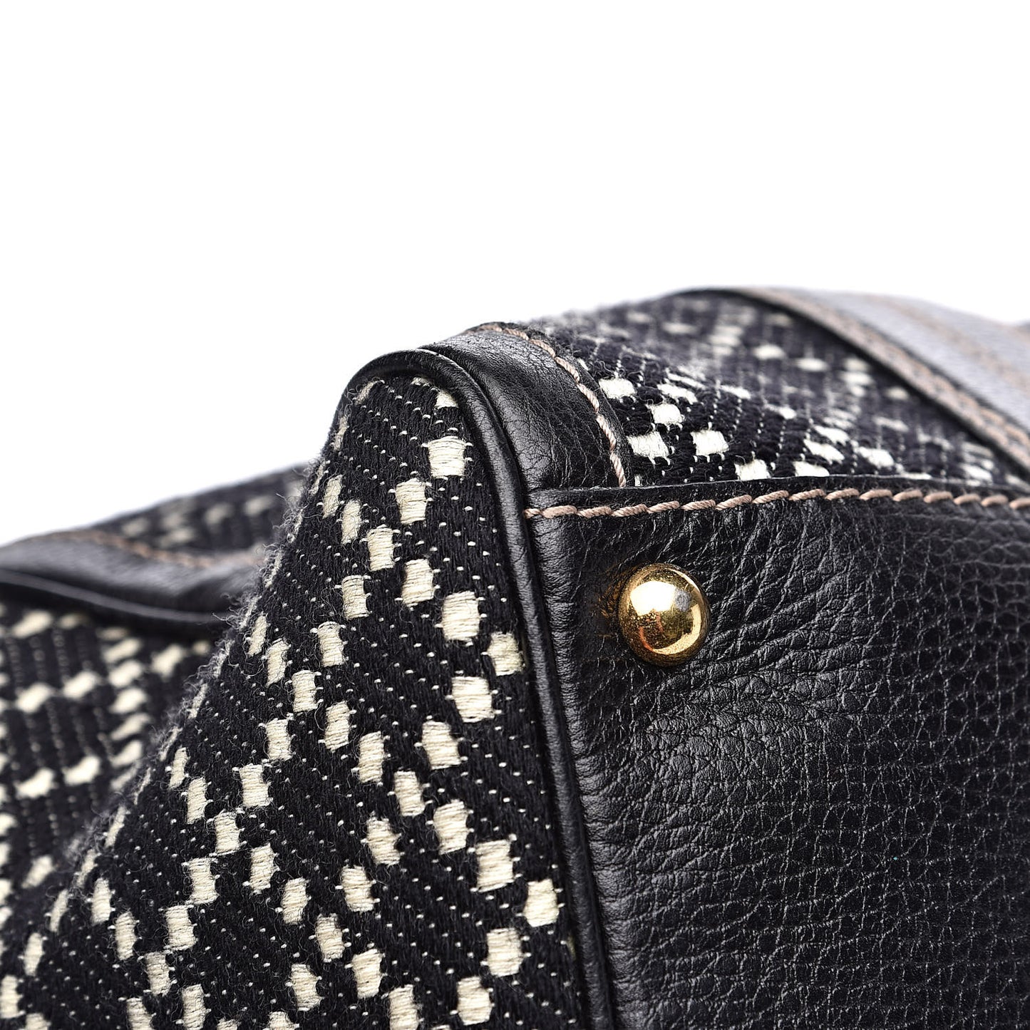 Diamante Calfskin Large Aviatrix Boston Black