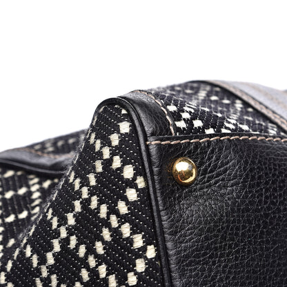 Gucci Diamante Calfskin Large Aviatrix Boston Black 10 of 16