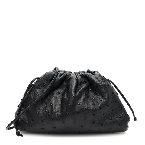 Ostrich The Mini Pouch Black