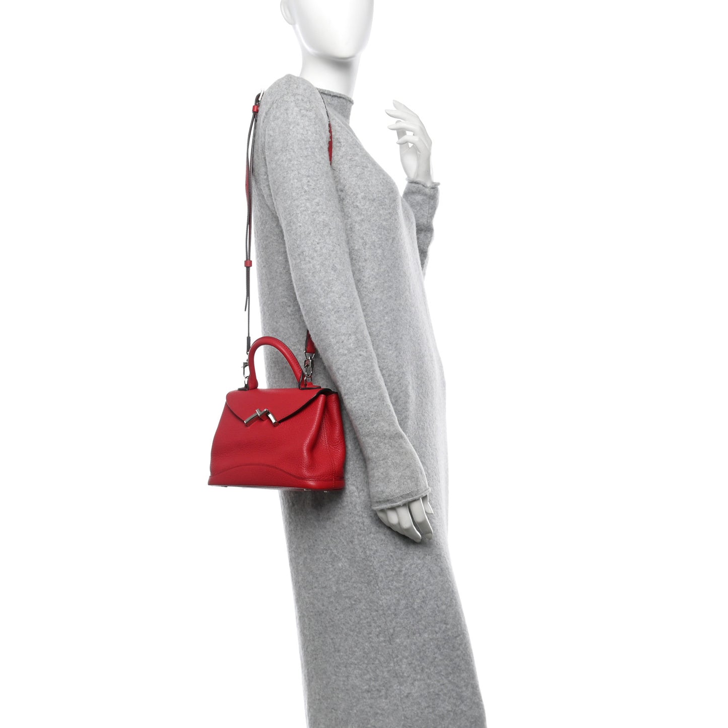 Taurillon Blush Calfskin Gabby BB Red