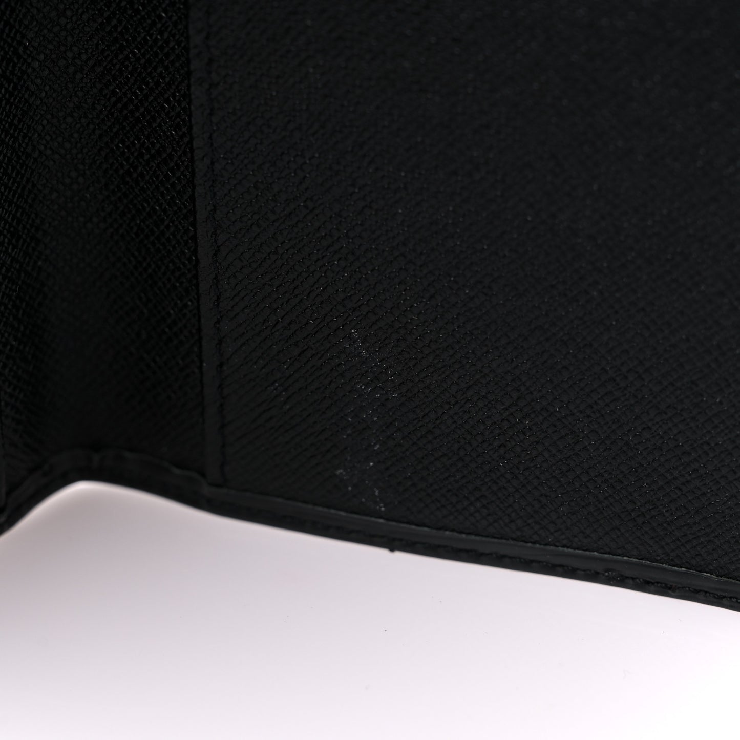 Epi Checkbook Organizer Wallet Black