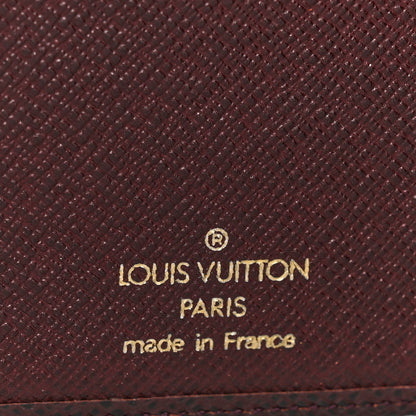 Louis Vuitton Taiga Desk Agenda Cover Acajou 6 of 8