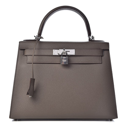Hermes Epsom Kelly Sellier 28 Etain 1 of 39