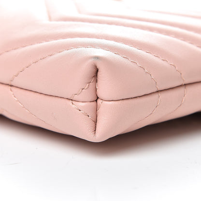 Gucci Calfskin Matelasse Mini GG Marmont Chain Bag Perfect Pink 10 of 10