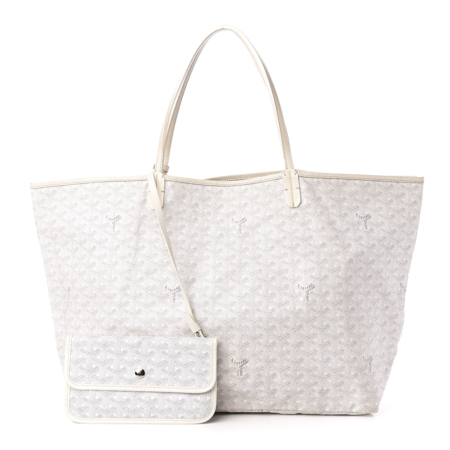 Goyard Goyardine Saint Louis GM White 1 of 22
