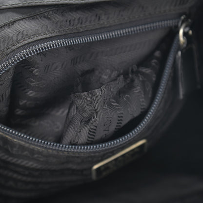 Prada Nylon Vela Medium Backpack Black 13 of 13