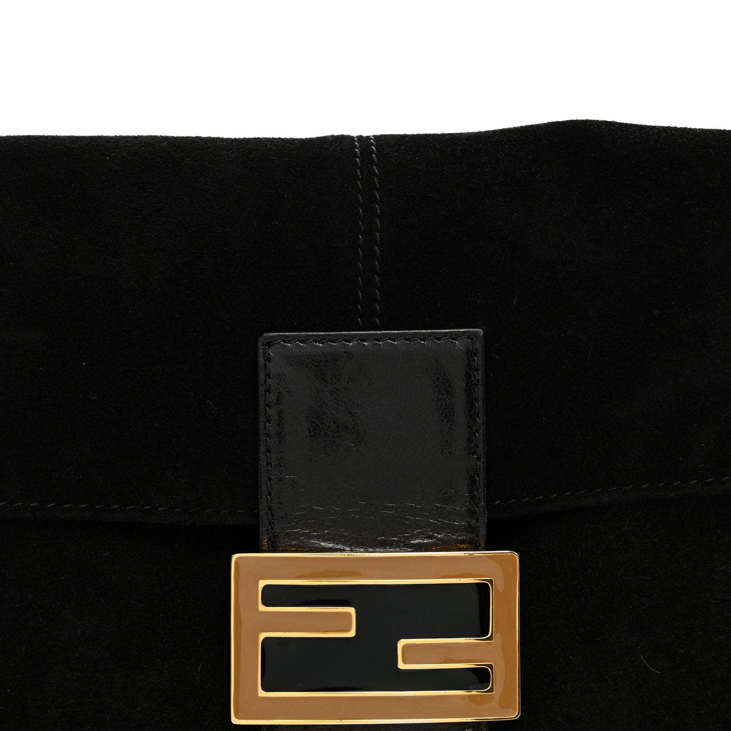 Suede Baguette Black