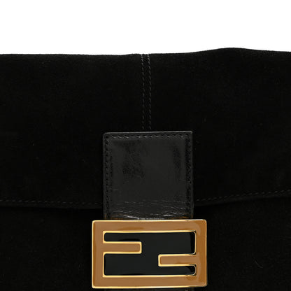 Fendi Suede Baguette Black 7 of 9