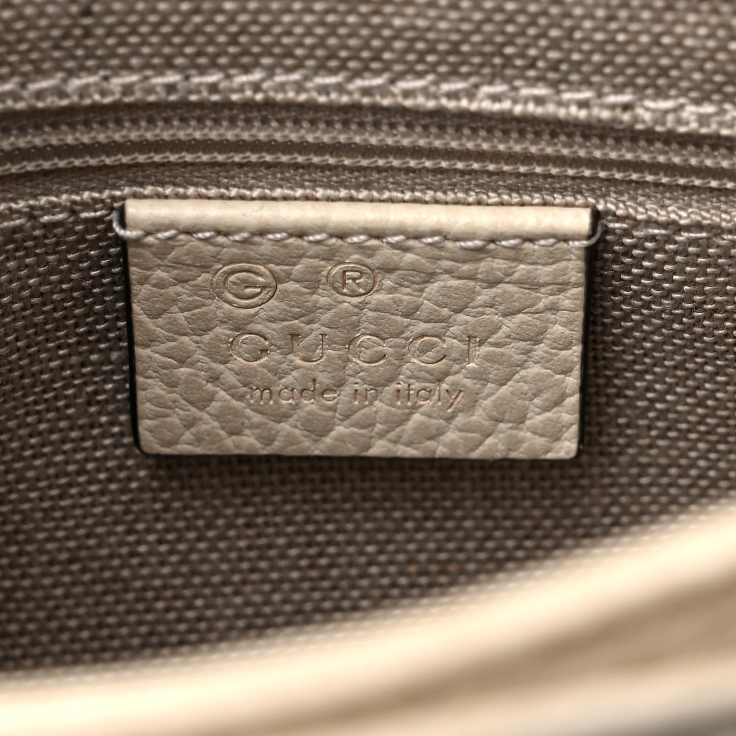 Dollar Calfskin Interlocking G Crossbody Bag Ivoire