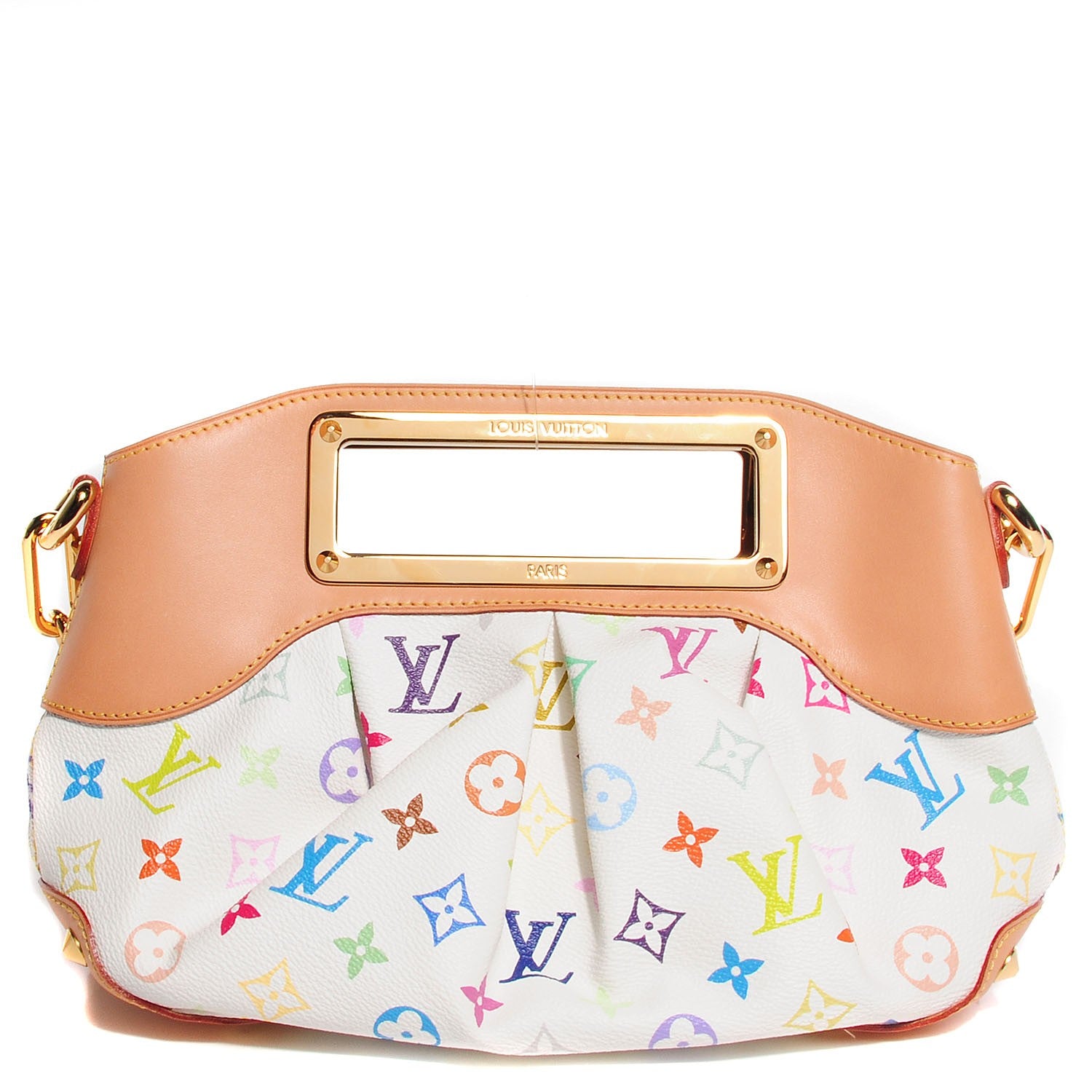 Louis Vuitton Monogram Multicolor Judy PM White 1 of 8