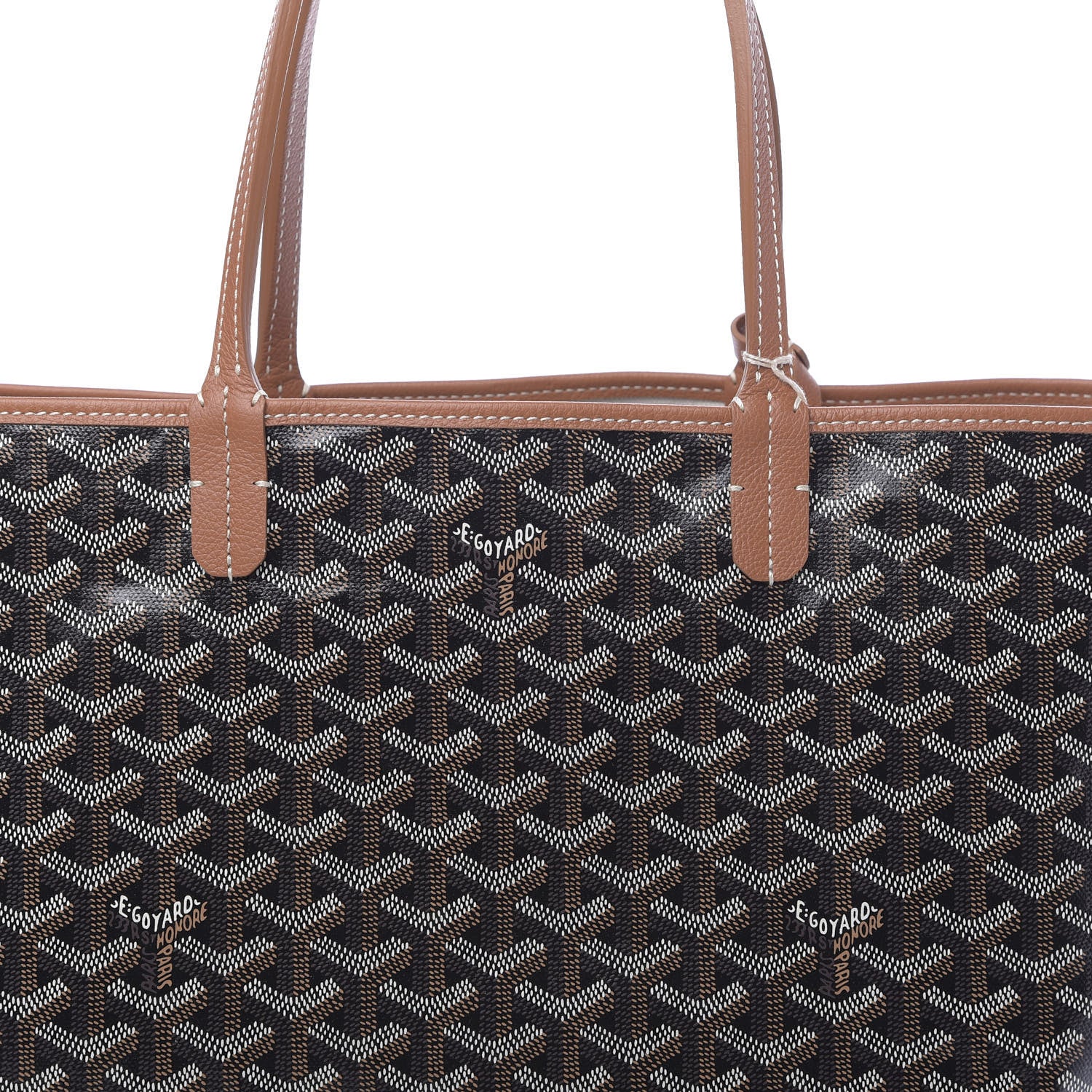 Goyard Goyardine Saint Louis PM Black Gold 8 of 10