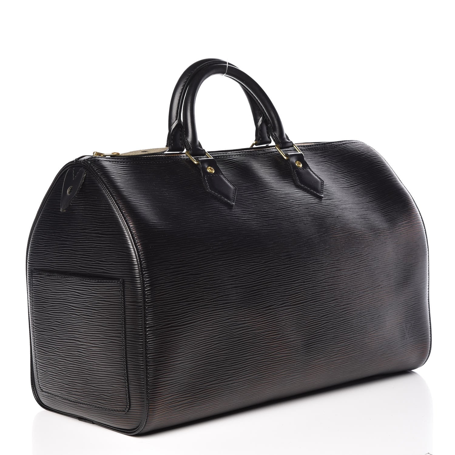 Louis Vuitton Epi Speedy 35 Black 3 of 11