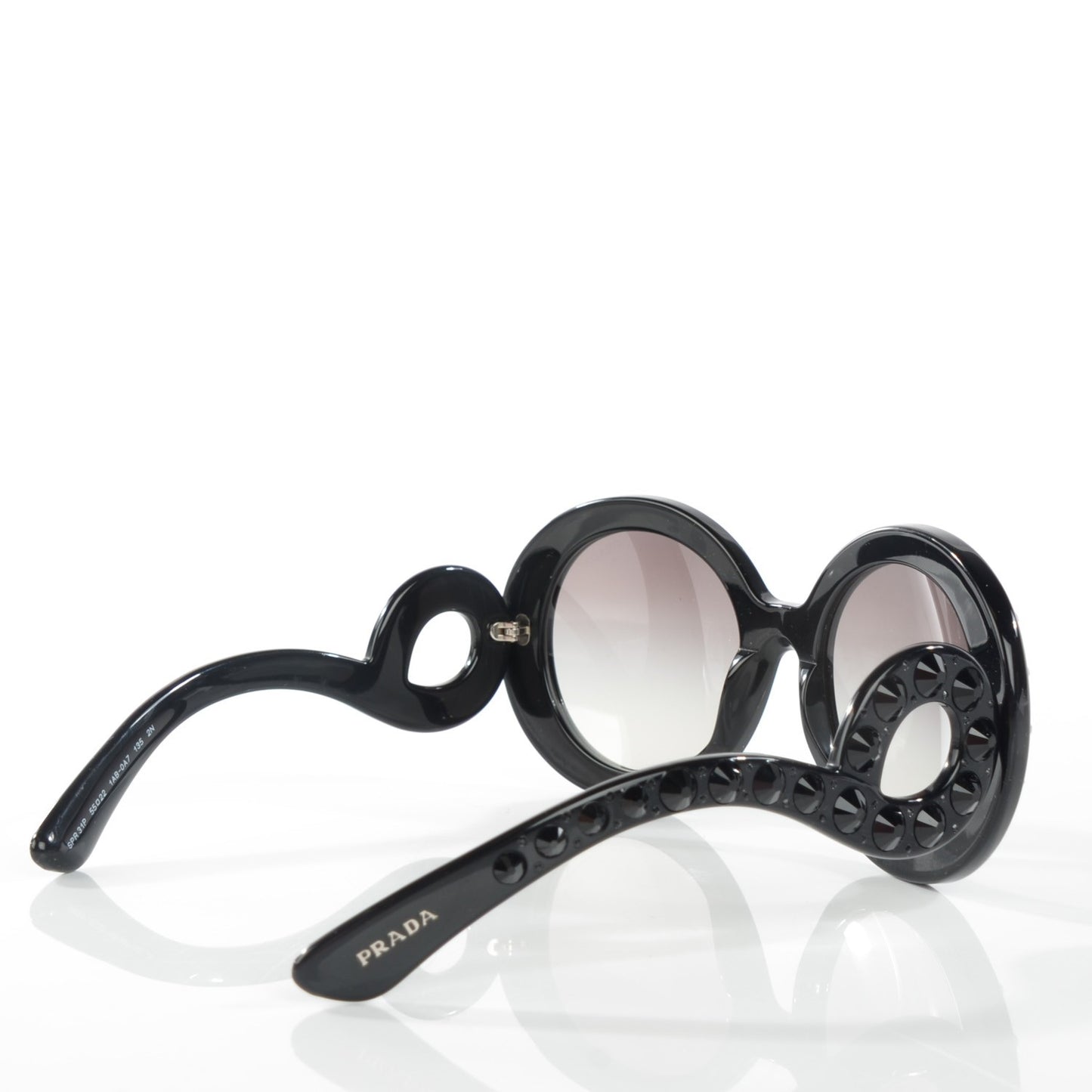 Crystal Baroque Sunglasses SPR 31P Black