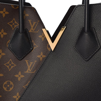 Louis Vuitton Calfskin Monogram Kimono Tote Black 11 of 11