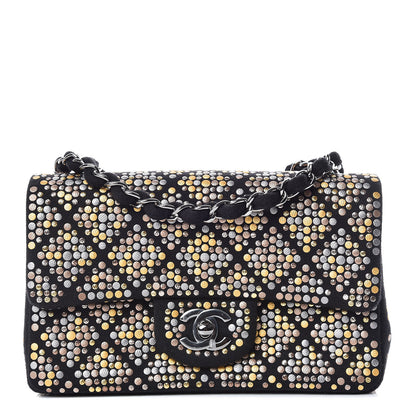Chanel Jersey Embellished Mini Flap Black 1 of 10