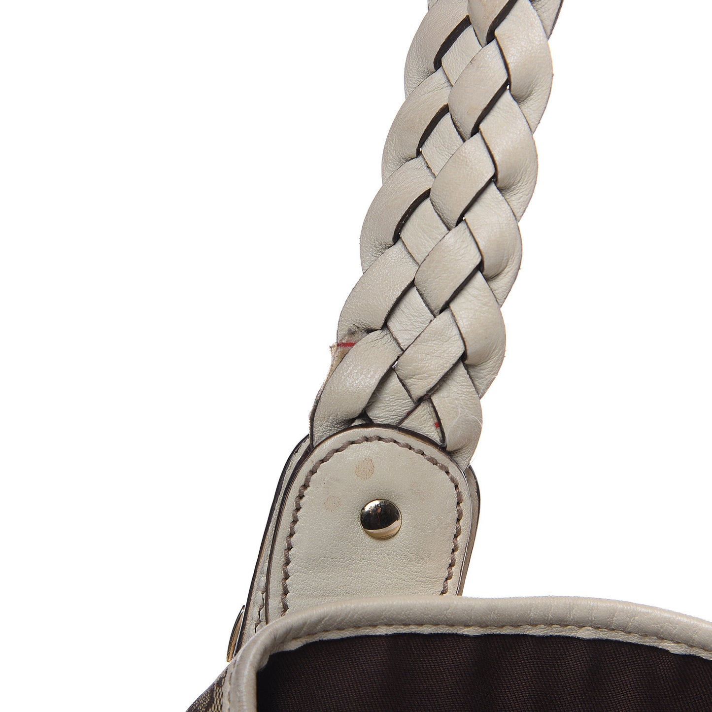 Monogram Small Pelham Shoulder Bag Off White