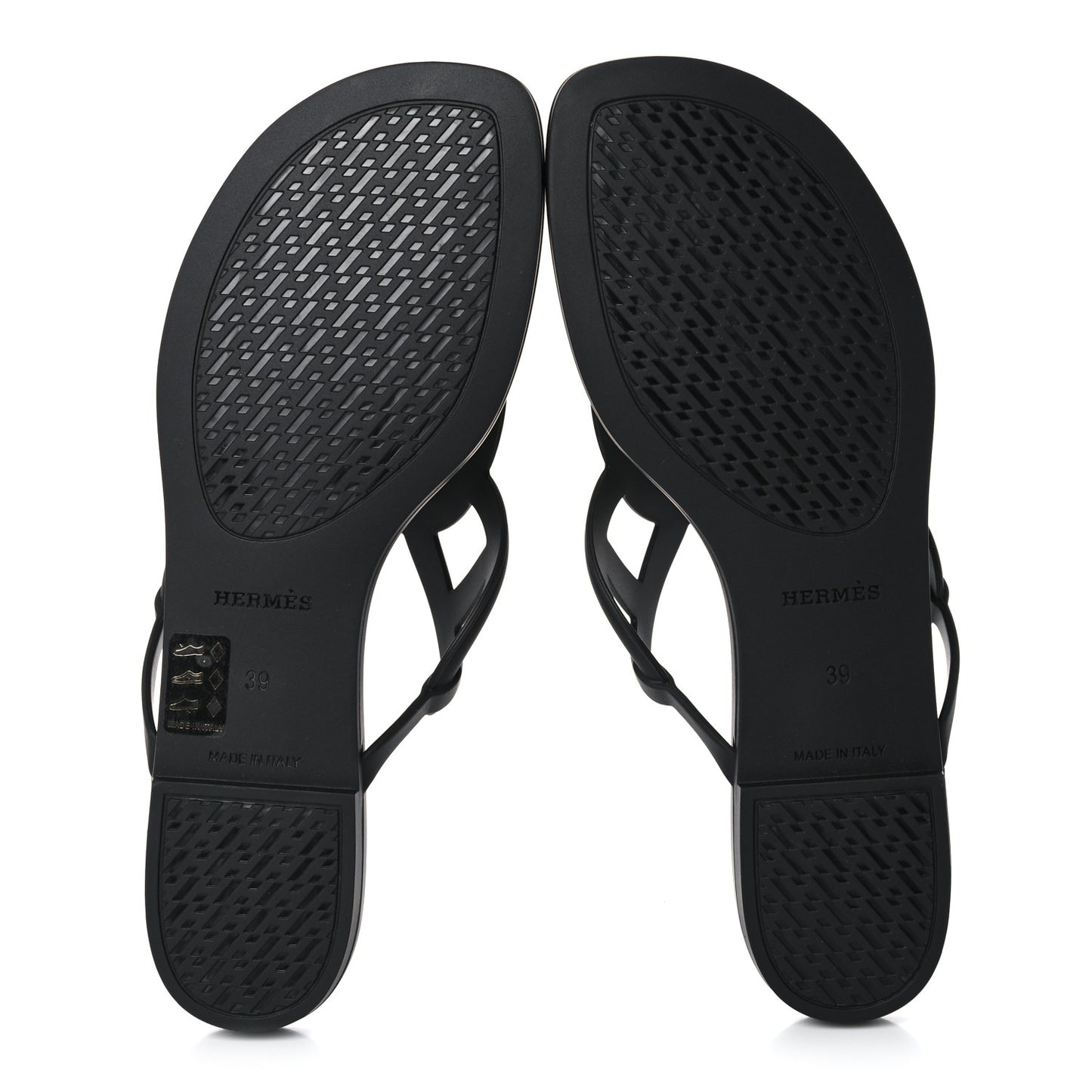 Rubber Womens Egerie Sandals 39 Black