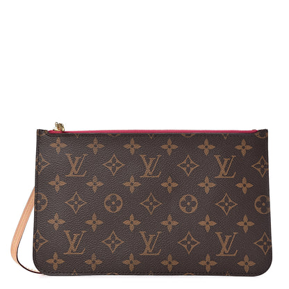 Louis Vuitton Monogram Neverfull MM GM Pochette Pivoine 1 of 9