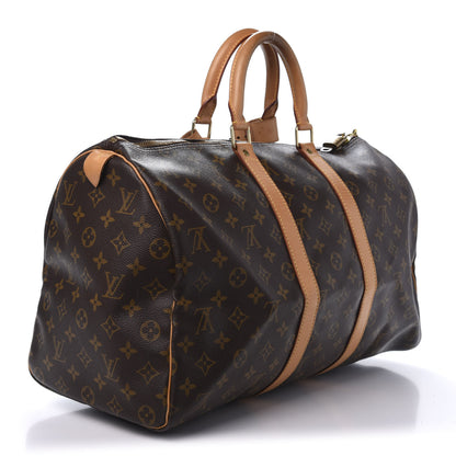 Louis Vuitton Monogram Keepall 45 2 of 13