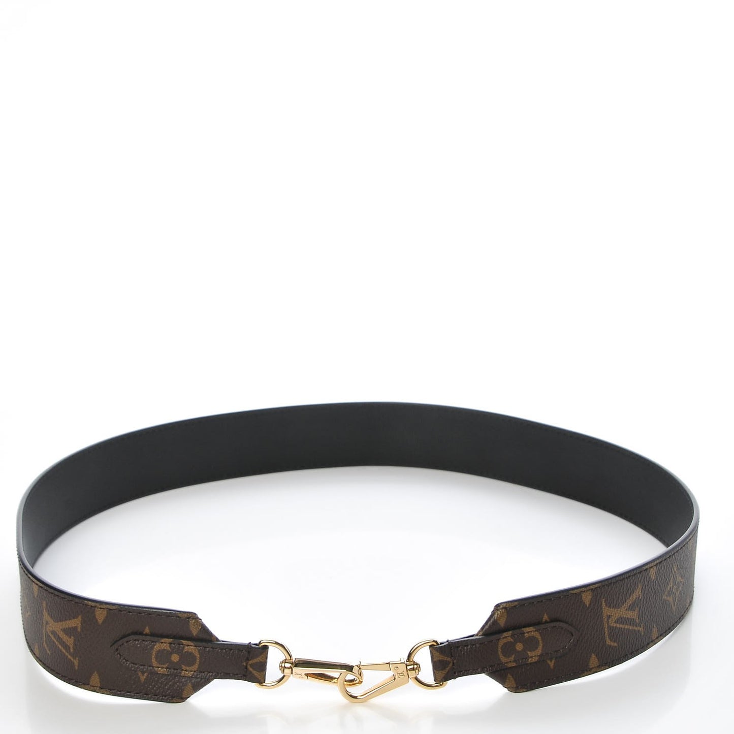 Monogram Bandouliere Shoulder Strap Black