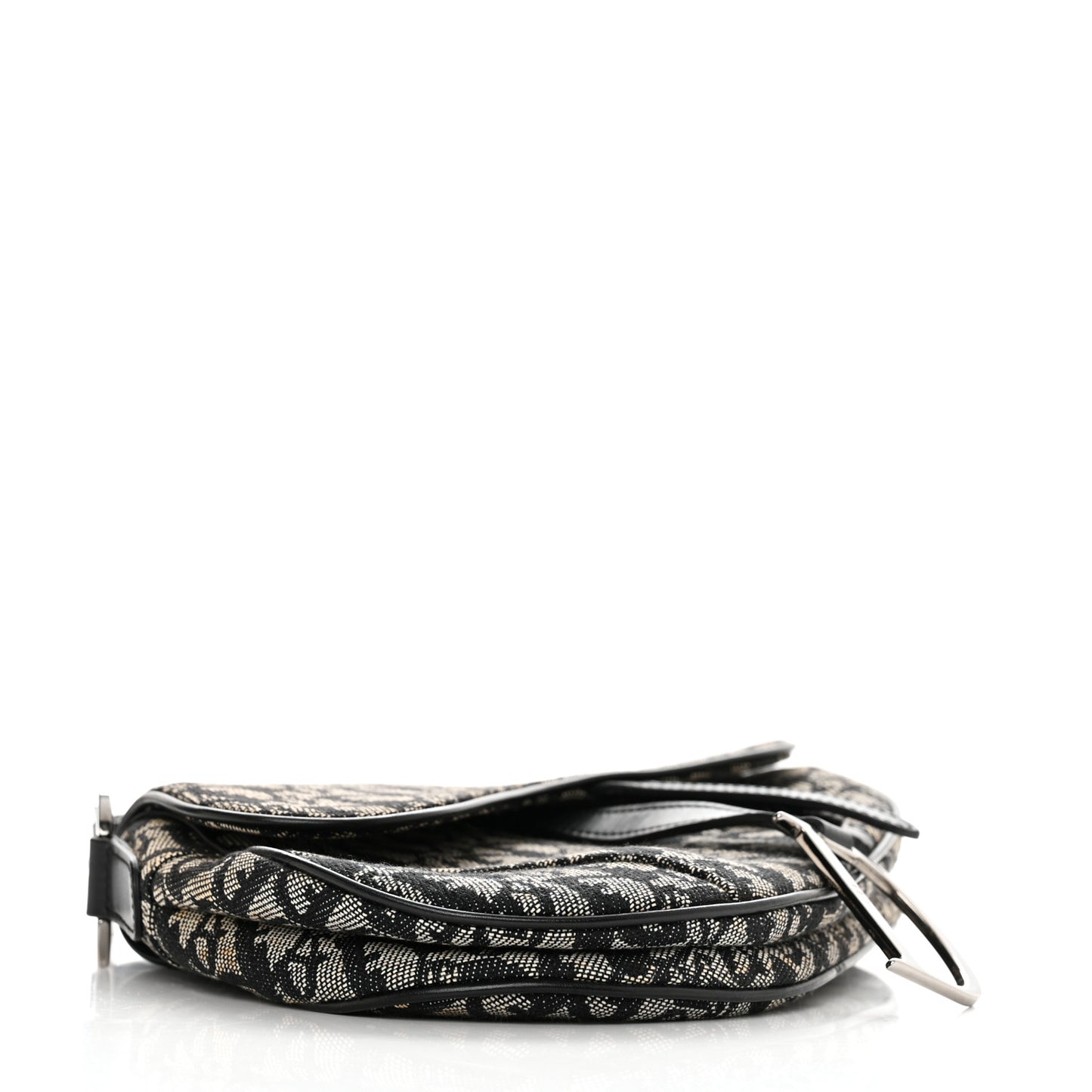 Monogram Saddle Bag Black