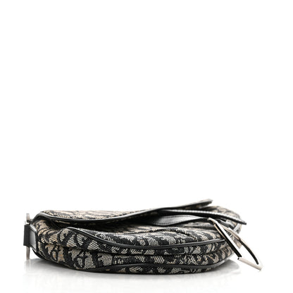 Christian Dior Monogram Saddle Bag Black 4 of 10