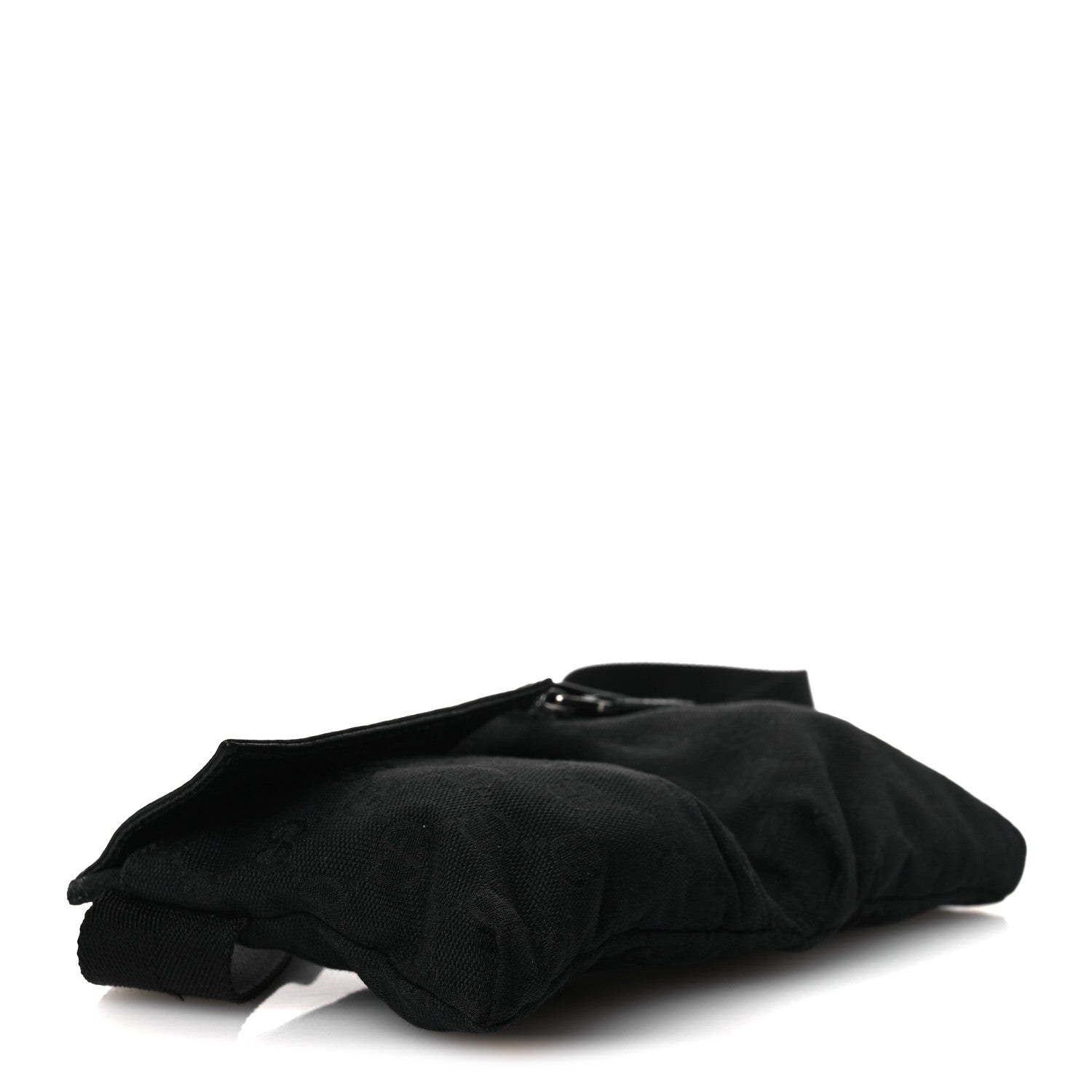 Gucci GG Monogram Double Pocket Belt Bag Black 4 of 13
