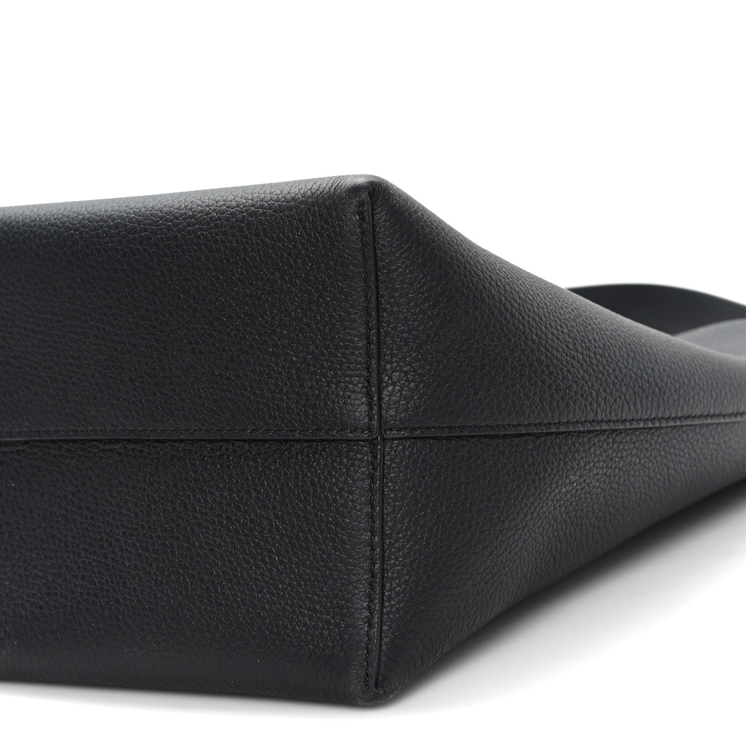 The Row Grained Calfskin Small N/S Park Tote Black 9 of 9