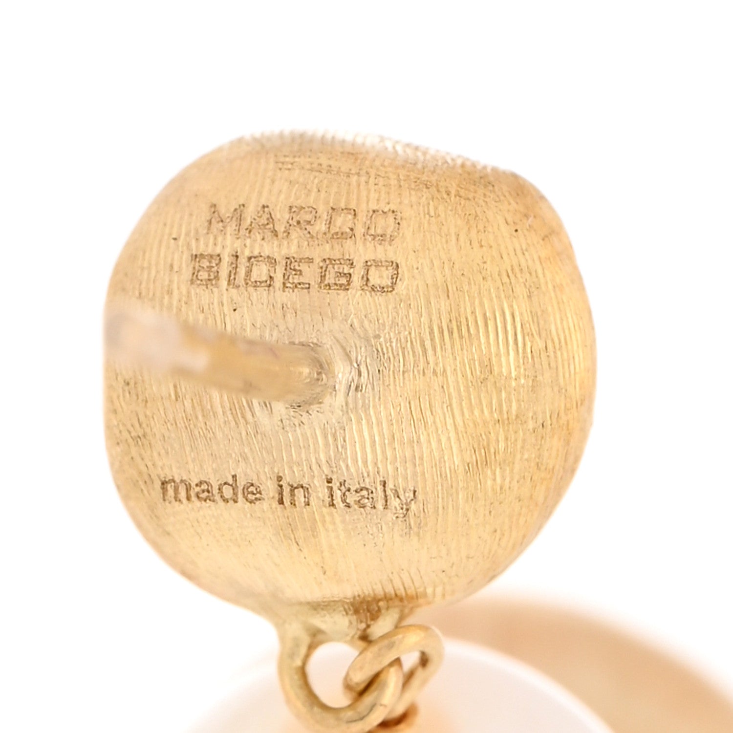 Marco Bicego 18K Yellow Gold Cultured Pearl Africa Drop Earrings 4 of 4
