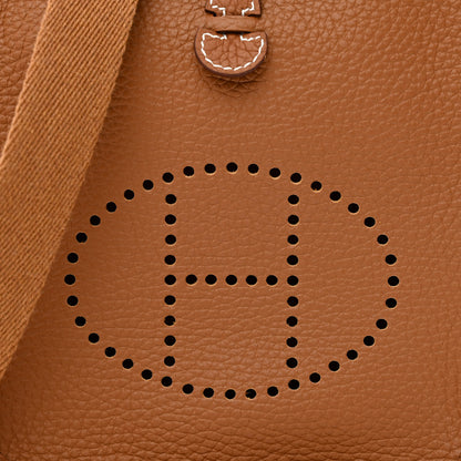 Hermes Taurillon Clemence Evelyne TPM Gold 8 of 11