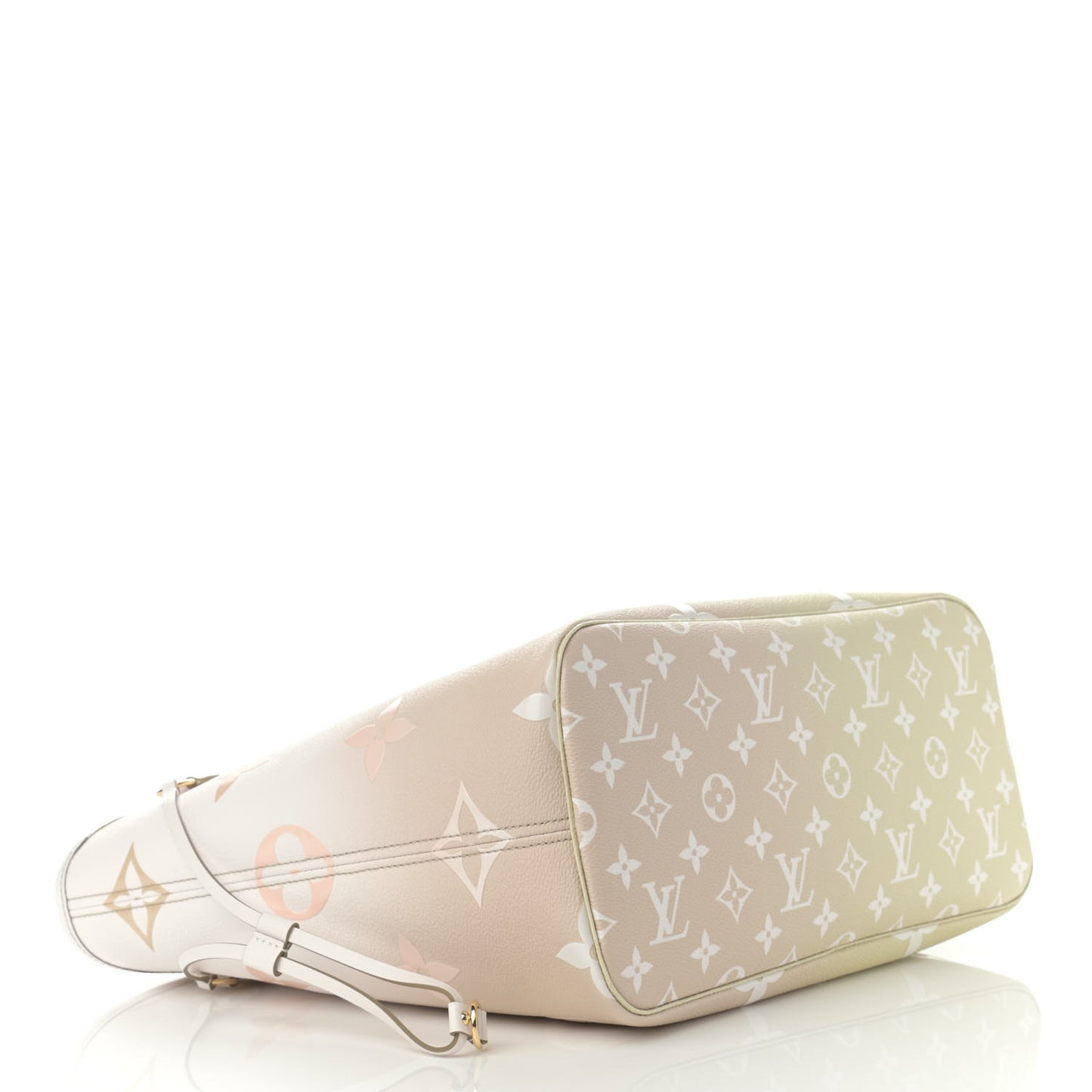 Monogram Giant Spring In The City Neverfull MM Sunset Kaki