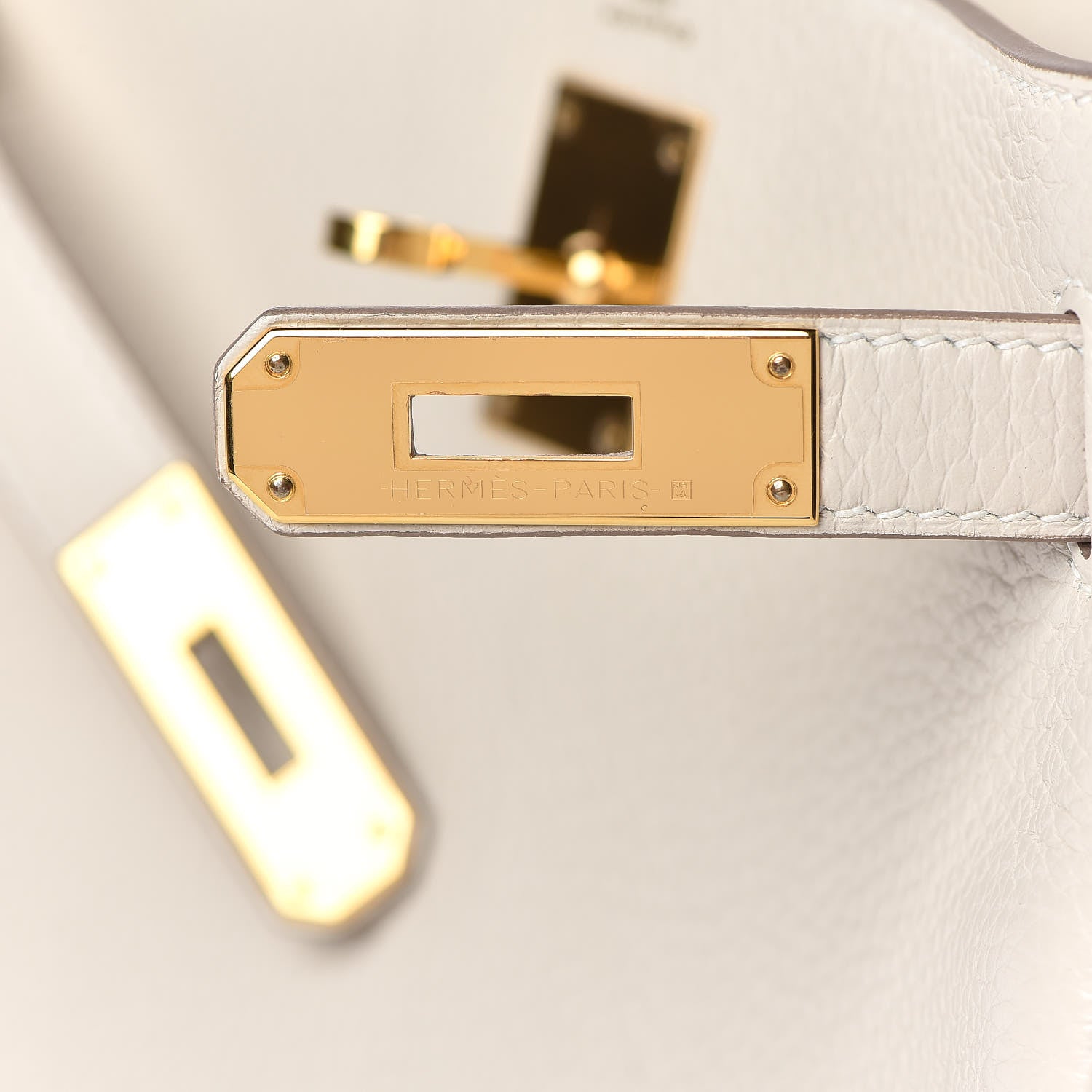 Hermes Taurillon Clemence Kelly Retourne 28 Craie 25 of 46
