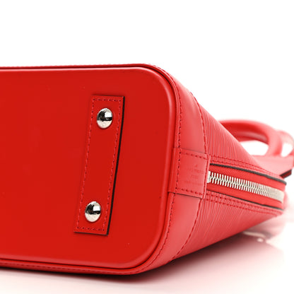 Louis Vuitton Epi Alma BB Coquelicot 9 of 9