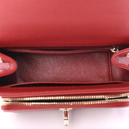 Chanel Caviar Quilted Small Business Affinity Flap Red 4 of 4