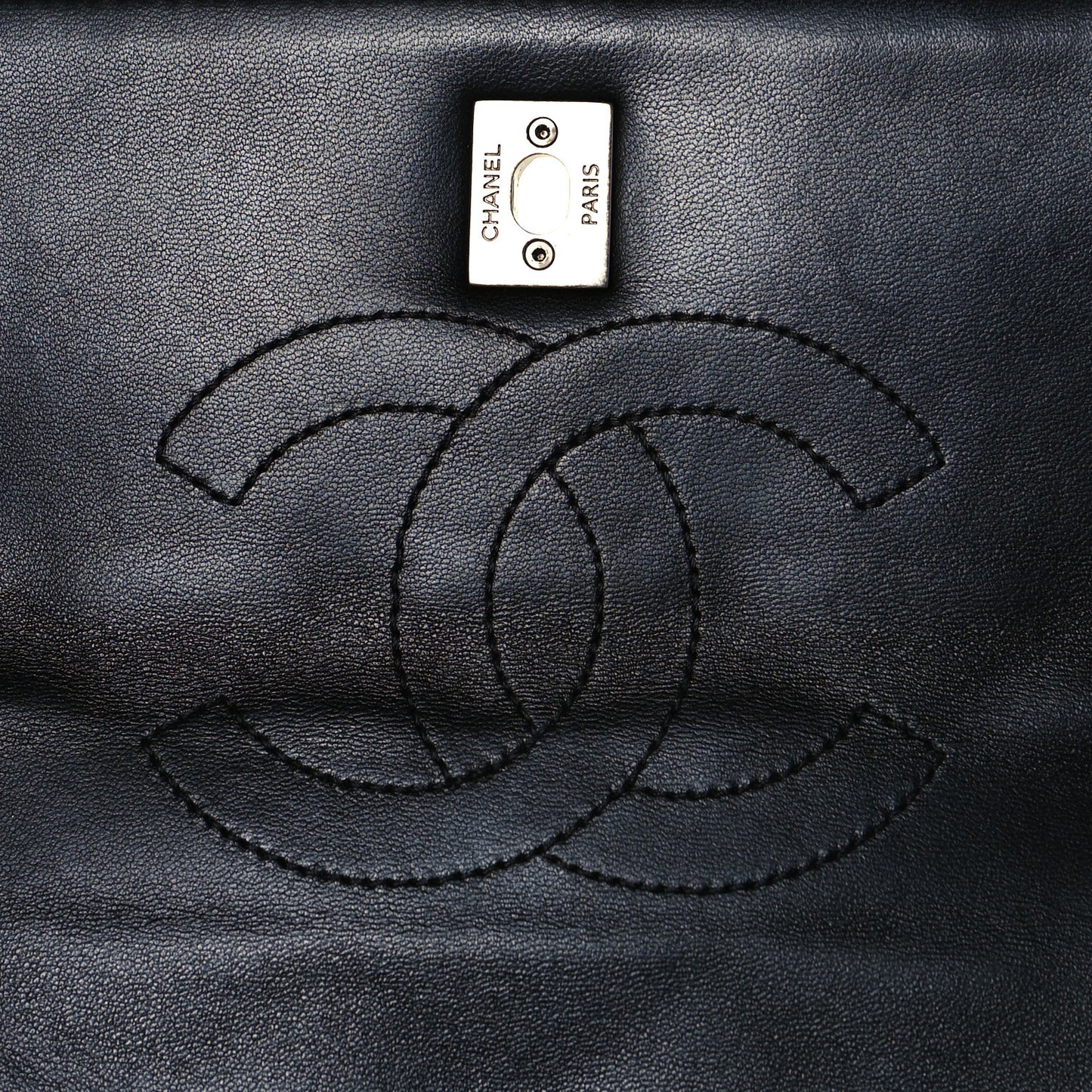 Lambskin Quilted Small Trendy CC Dual Handle Flap Bag Black
