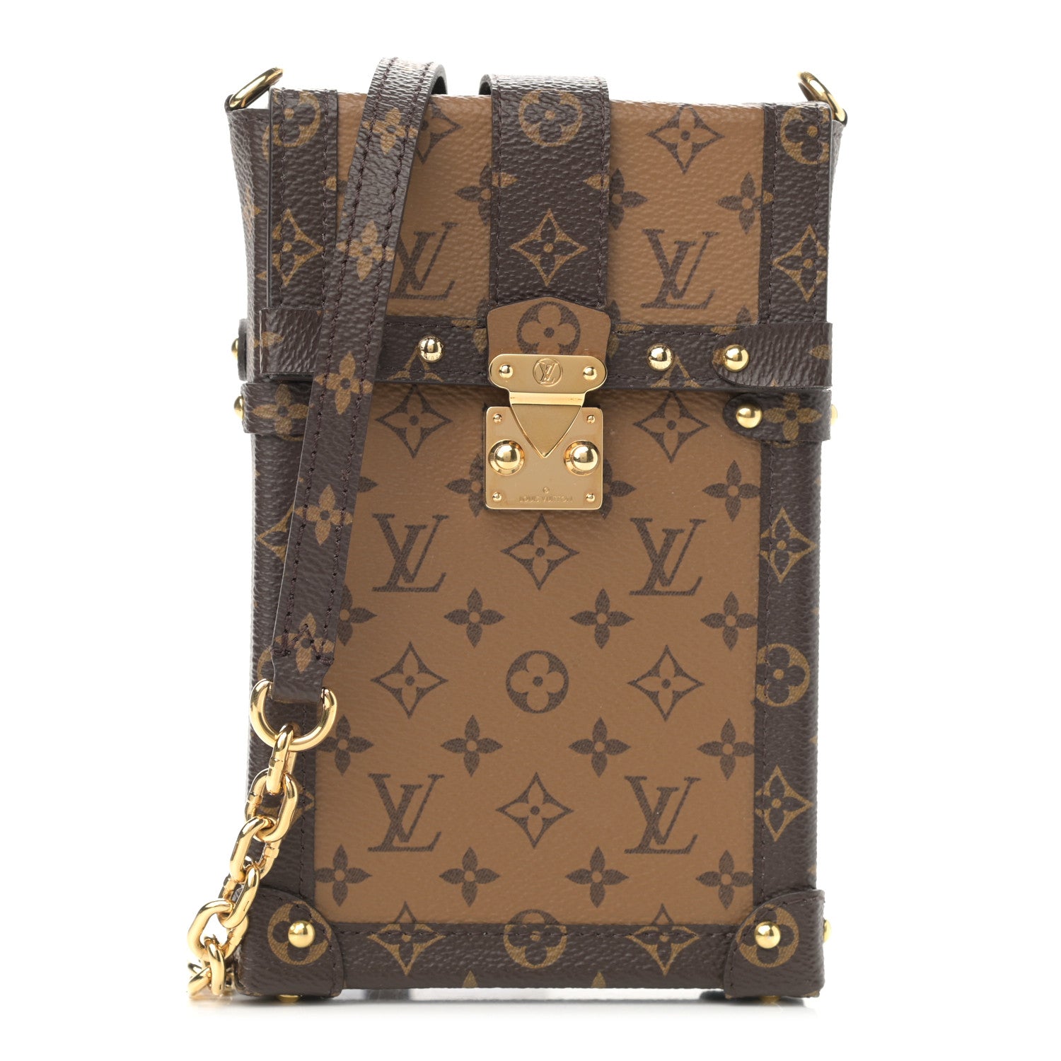 Louis Vuitton Reverse Monogram Pochette Trunk Verticale 1 of 10
