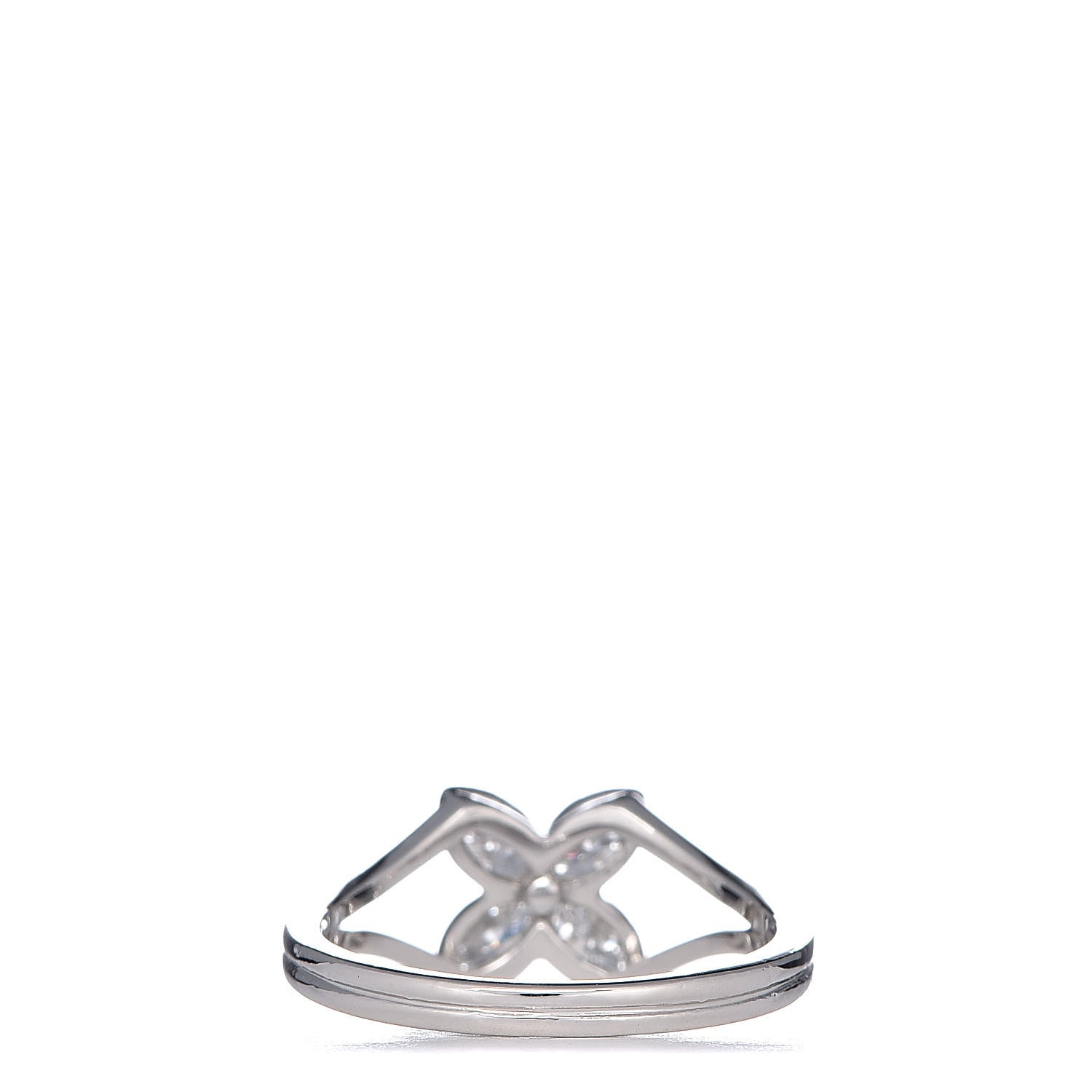 Tiffany Platinum Diamond Victoria Ring 47 4 4 of 6