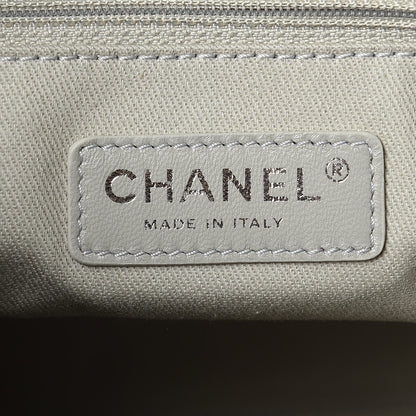 Chanel Caviar Quilted CC Shopping Tote Black 6 of 10