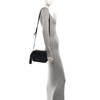Gucci Pebbled Calfskin Small Soho Disco Bag Black 2 of 13