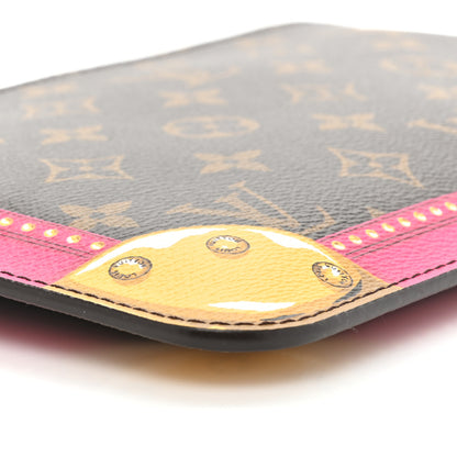 Louis Vuitton Monogram Summer Trunks MM GM Pochette 8 of 13