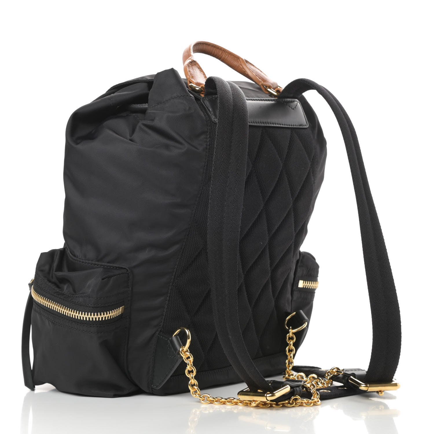 Burberry Nylon Medium Rucksack Backpack Black 3 of 13