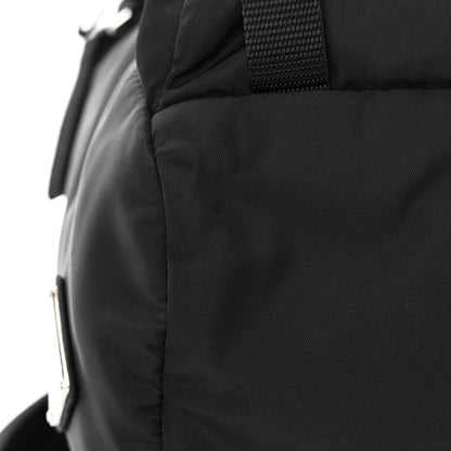 Prada Tessuto Nylon Montagna Double Buckle Backpack Black 12 of 12