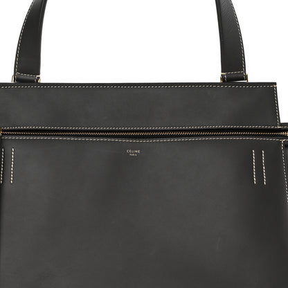Celine Smooth Calfskin Medium Edge Shoulder Bag Grey 8 of 16
