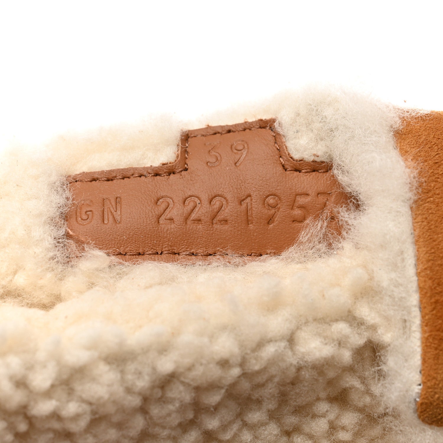 Hermes Suede Goatskin Woolskin Womens Chypre Sandals 39 Naturel Ecru 6 of 9