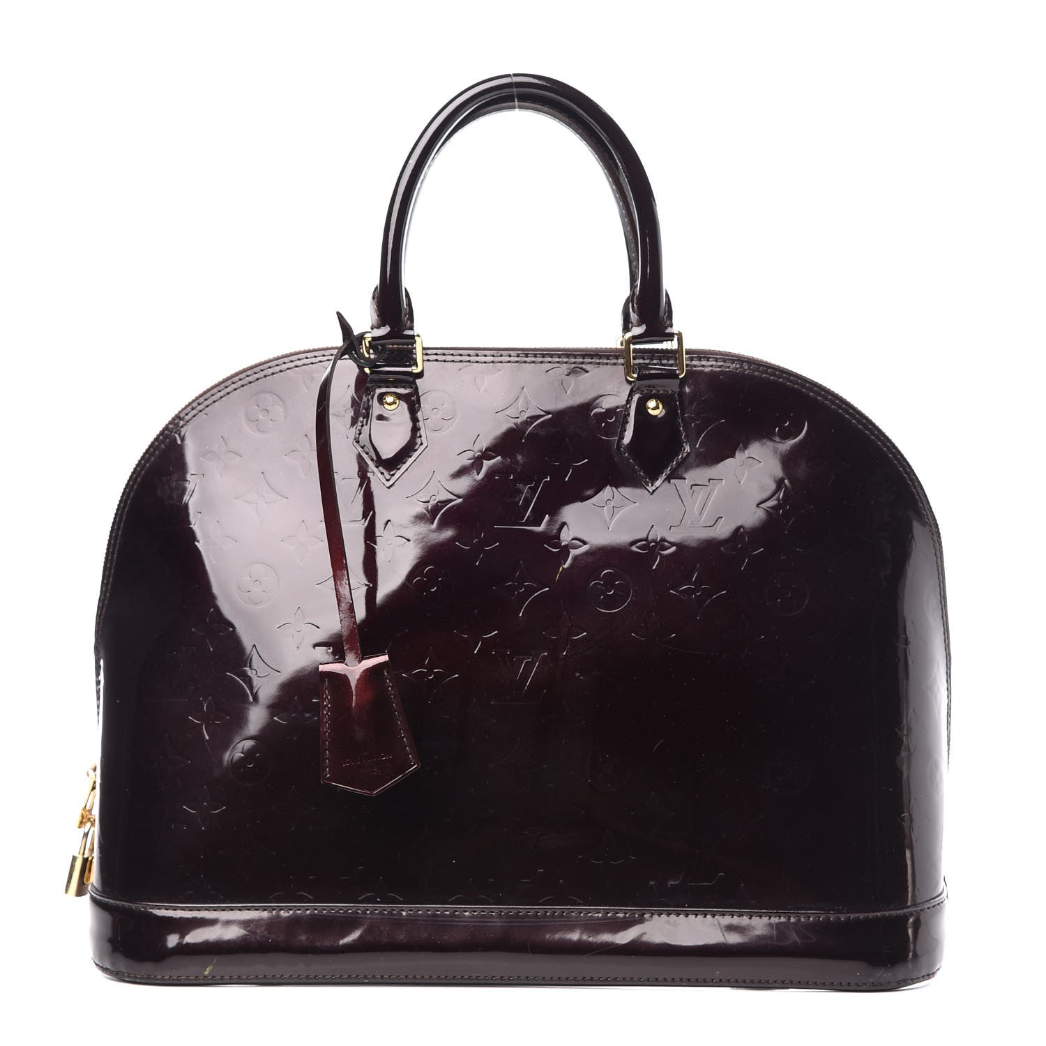 Louis Vuitton Vernis Alma GM Amarante 1 of 14