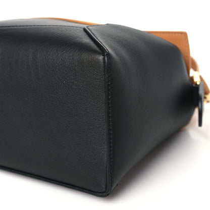 Loewe Calfskin Small Puzzle Edge Bag Warm Desert Black 10 of 10