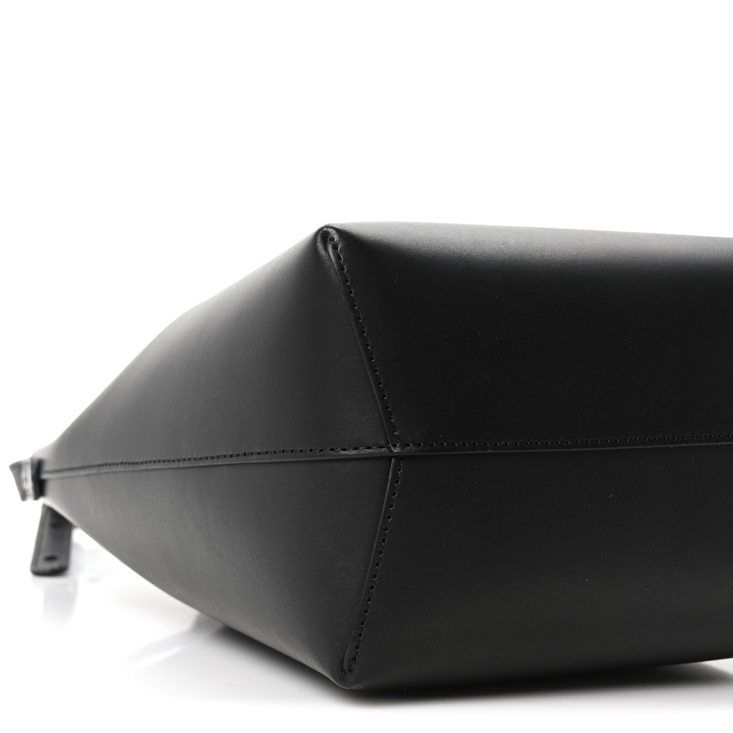 Calfskin Mini Bucket Bag Black Royal Blu