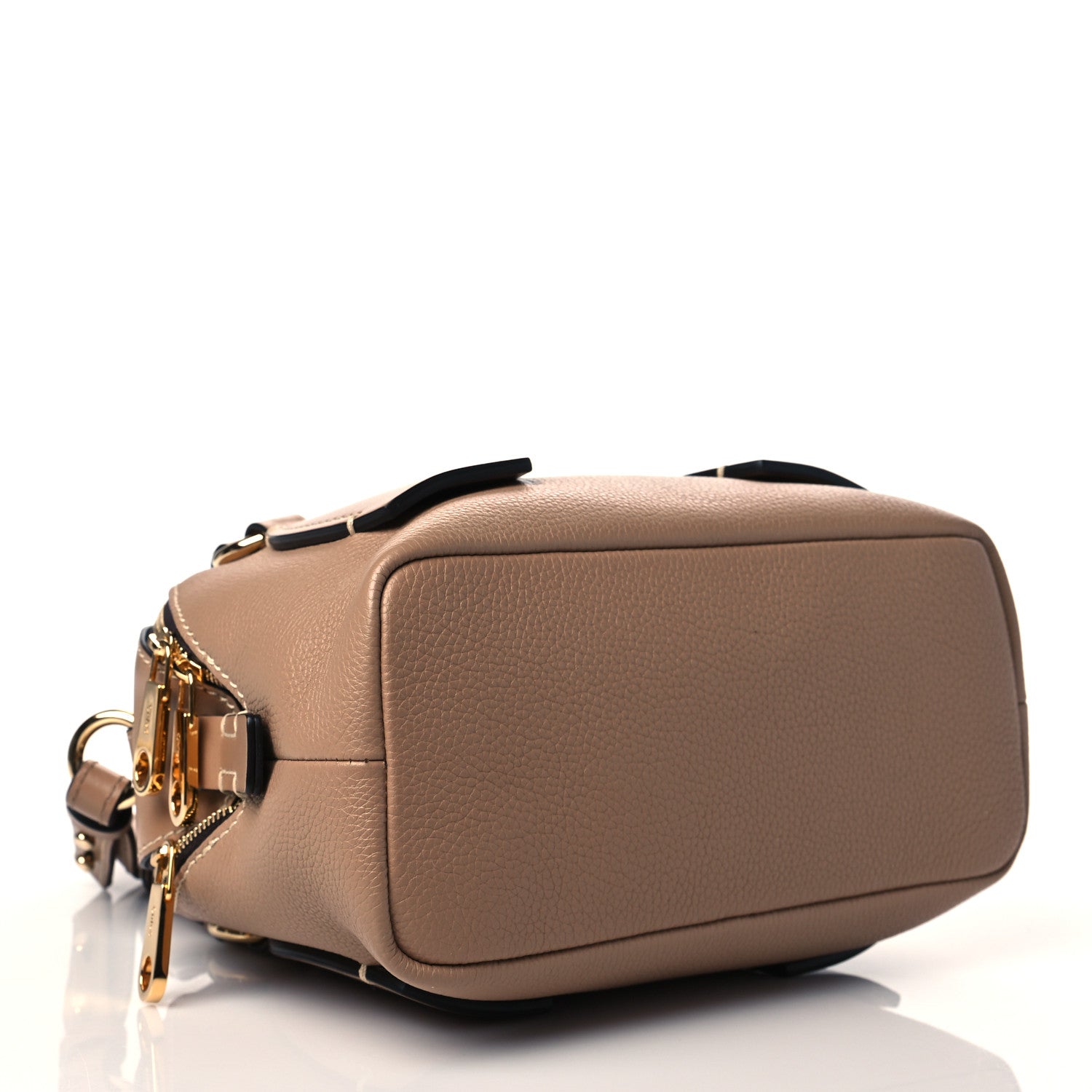 Chloe Calfskin Small Daria Cement Brown 4 of 12