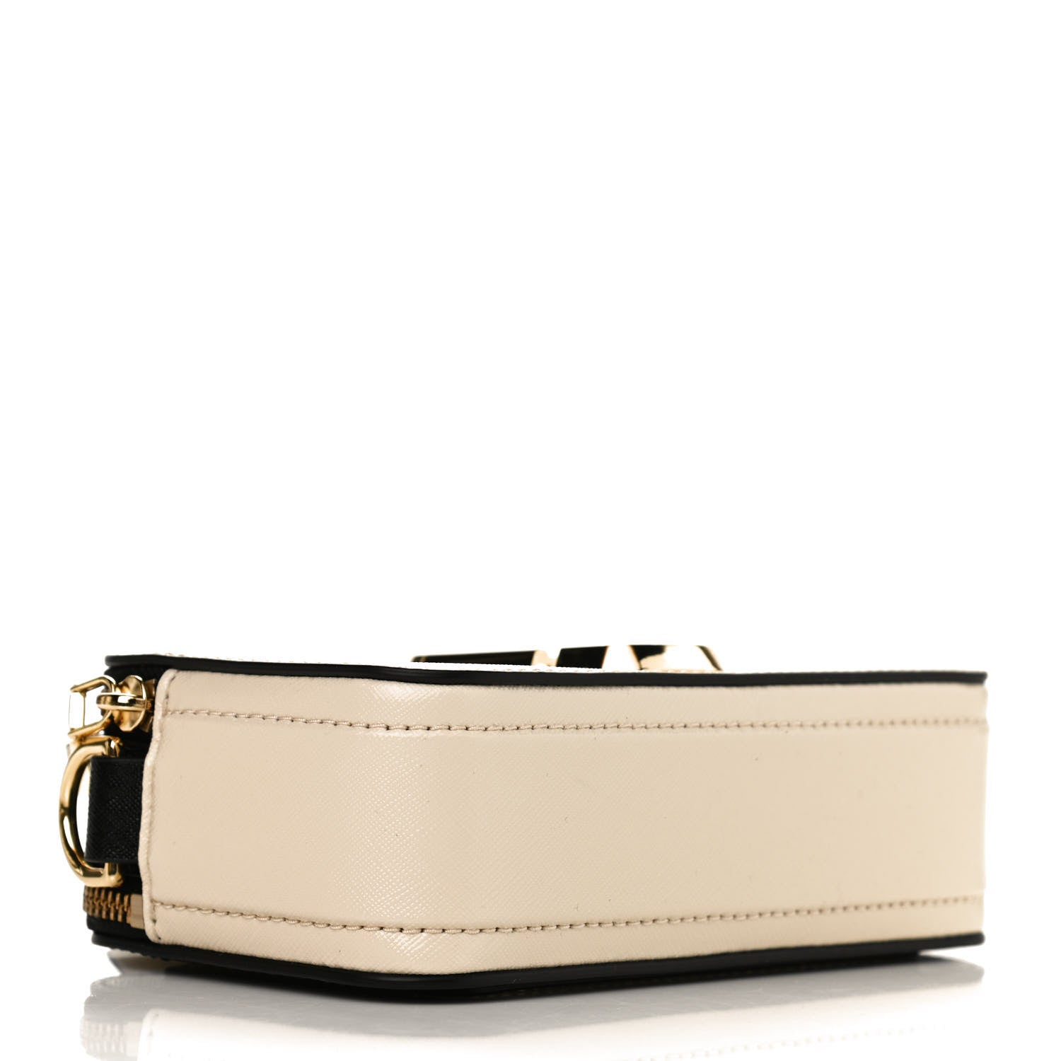 Marc Jacobs Saffiano Small Snapshot Camera Bag Cloud White Multicolor 4 of 10